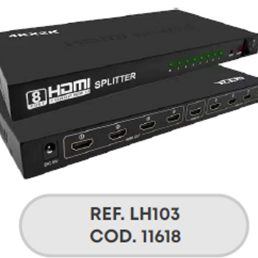 Imagen del producto HDMI SPLITTER X8 4K