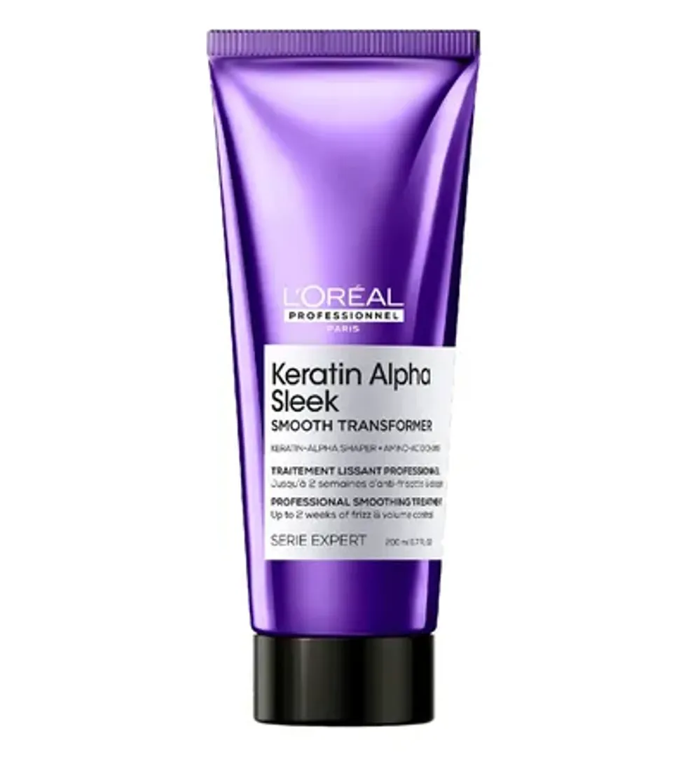 LOREAL SMOOTH TREATMENT KERATIN ALPHA SLEEK X 200ML