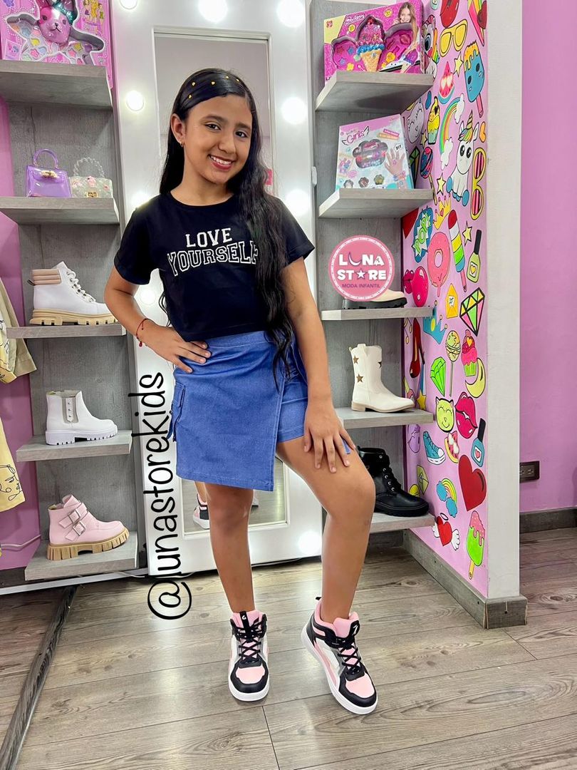 Conjunto de Faldashort