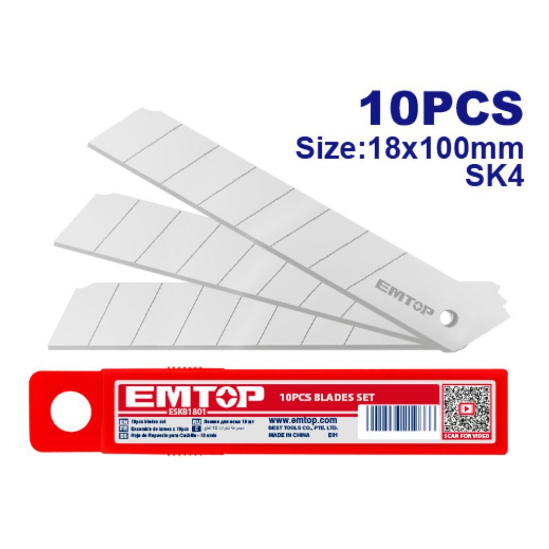 EMTOP REPUESTO DE BISTURI 10PCS SUPER EMTOP 