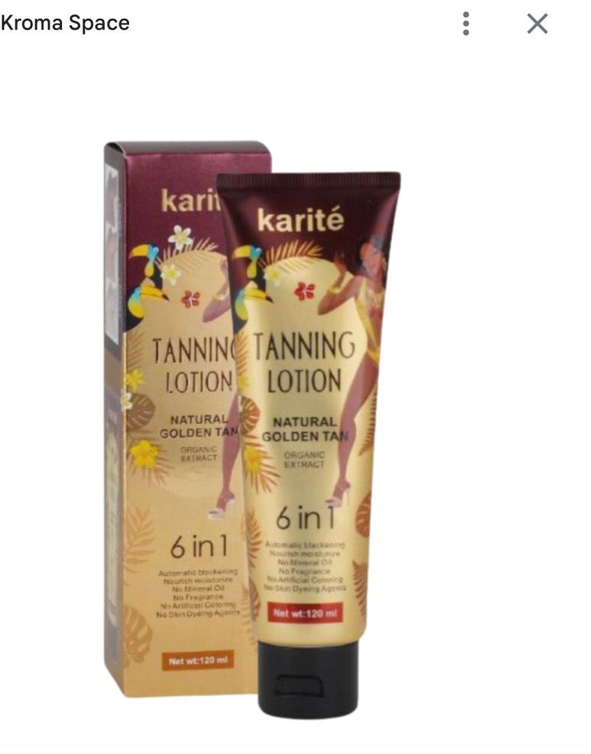 CREMA AUTO BRONCEADORA KARITE