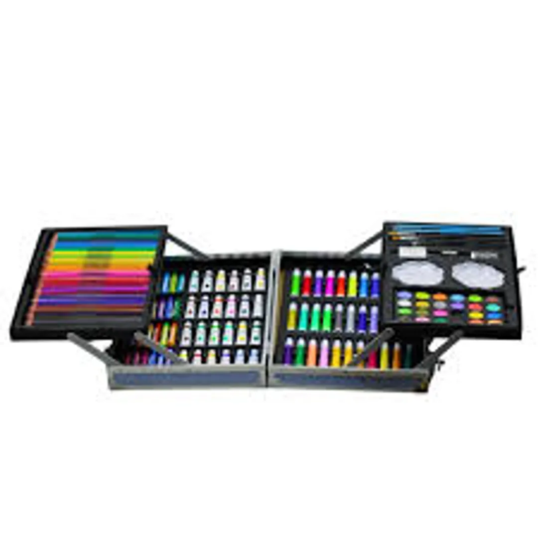 MALETIN KIT DE ARTE METALICO DIBUJO CREATIVO