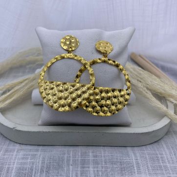 Imagen del producto Topo largo, bronce con baño de oro