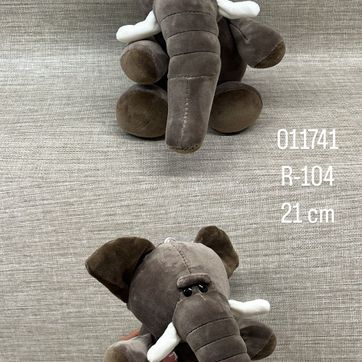 Imagen del producto ELEFANTE  GRIS OSCURO DE  21 CM 