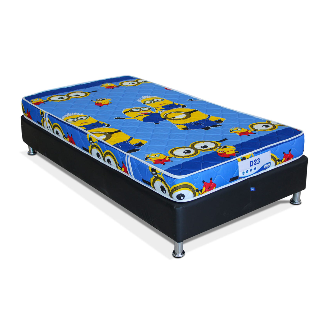 COL CARIBEAN BLUE 100X190X15 INFANTIL