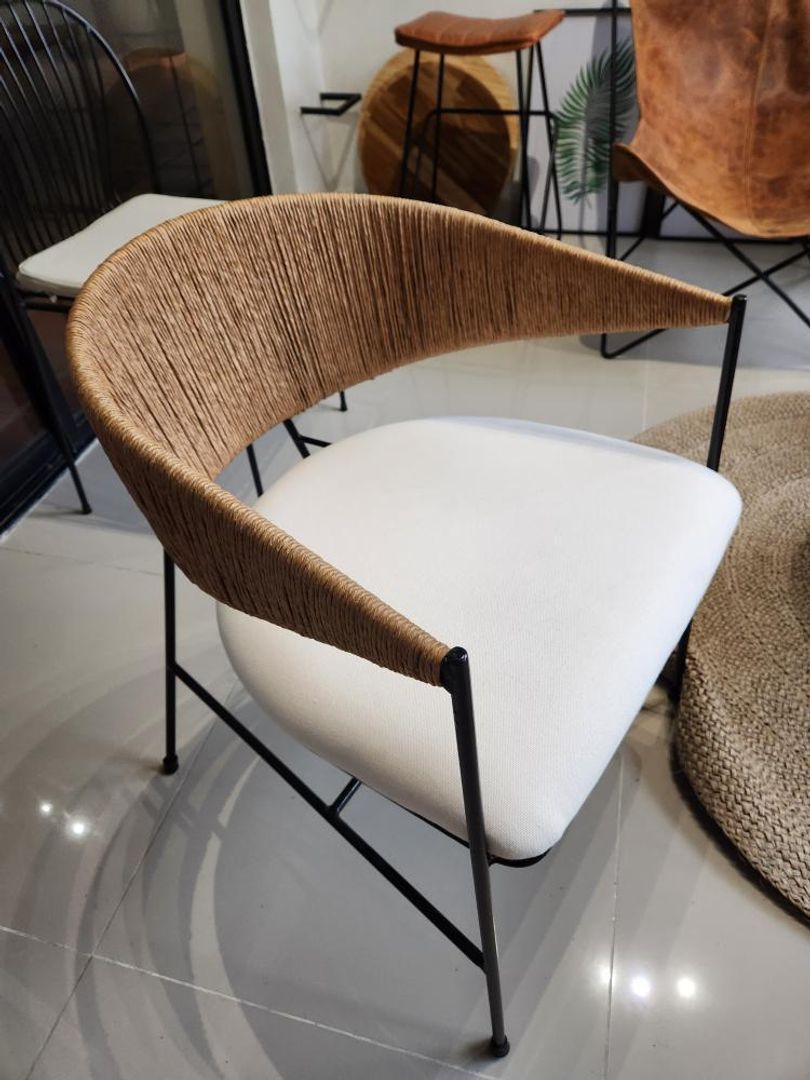 Silla comedor tapizada