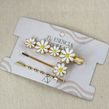 Pinza set x 3 margarita  - imagen 1