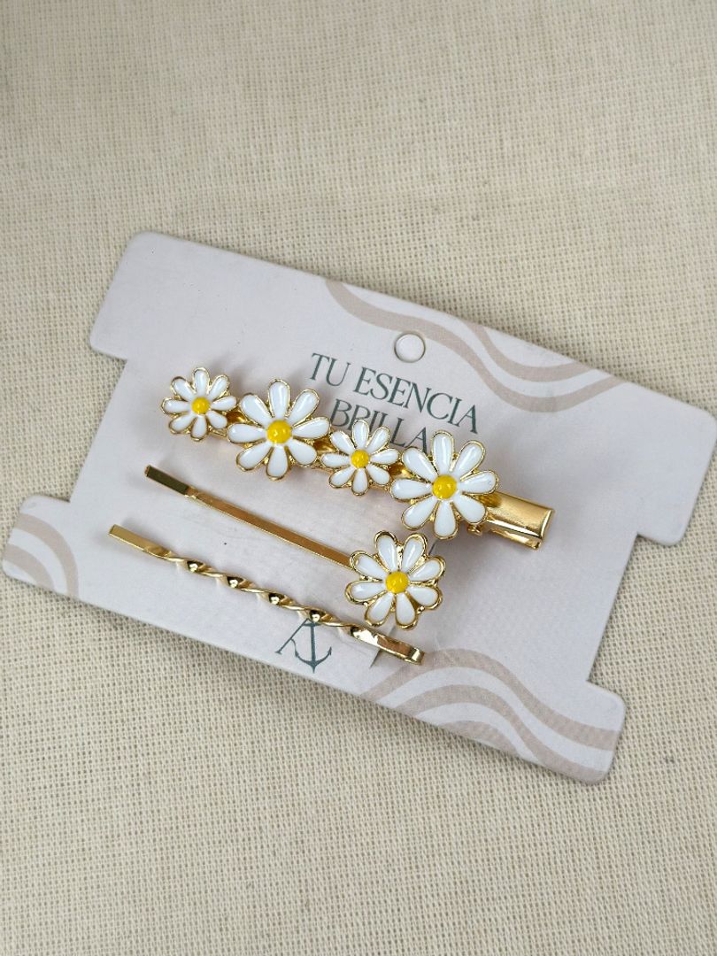 Pinza set x 3 margarita 