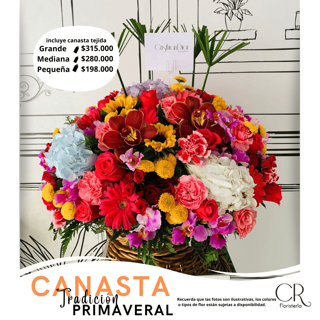 Canasta Primaveral