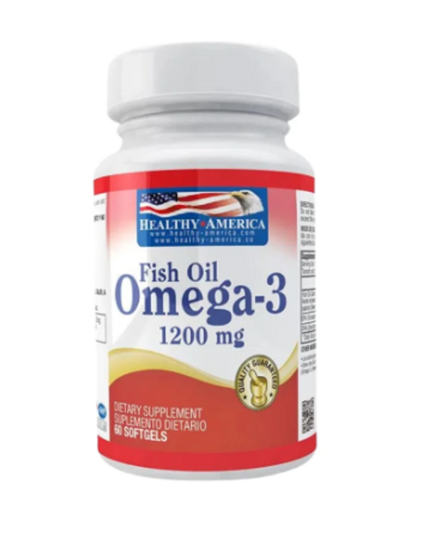 OMEGA 3 FISH OIL X 120MG HEALTHY X 60 CAP