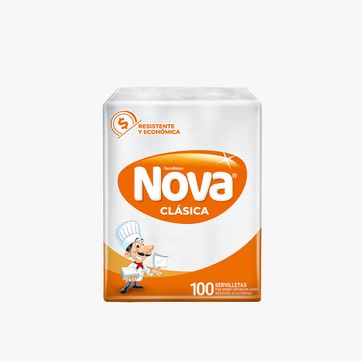 Imagen del producto B. SERVILLETA NOVA CLASICA X 100 UND