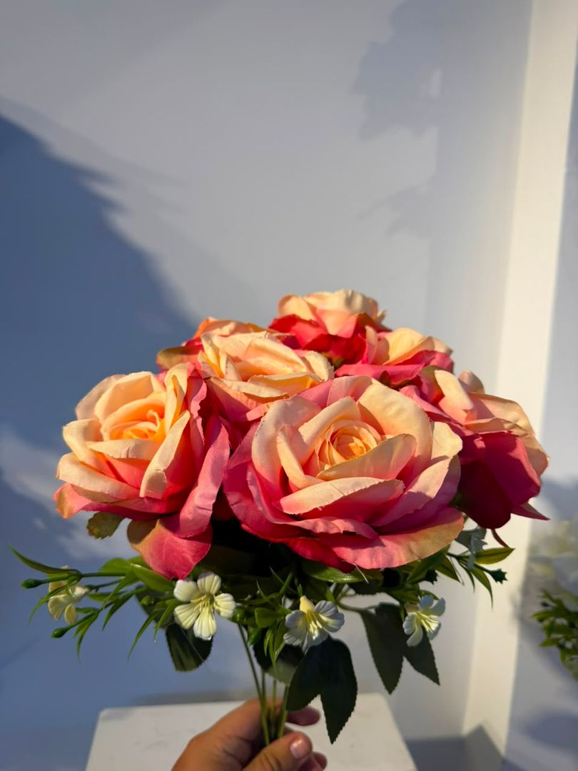 ROSA X 7 GRANDE COLOR CONFETI