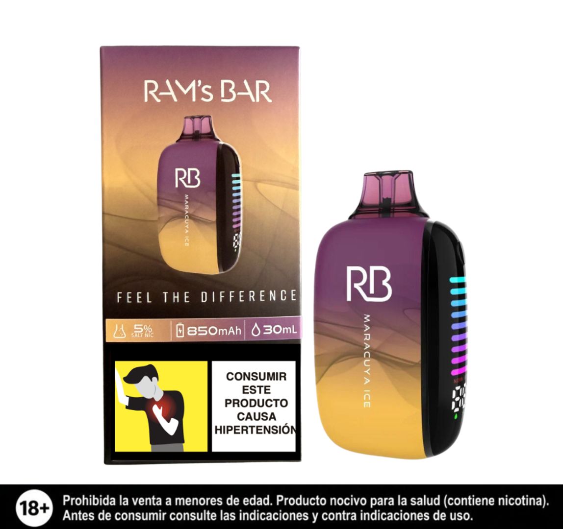 Rams Bar Maracuya Ice 30.000 Puffs