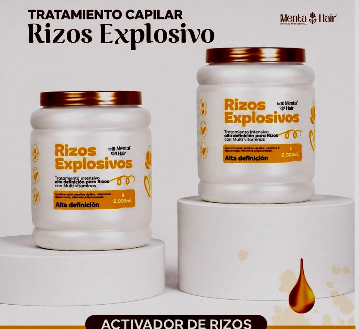 MENTA HAIR TRATAMIENTO RIZOS EXPLOSIVOS