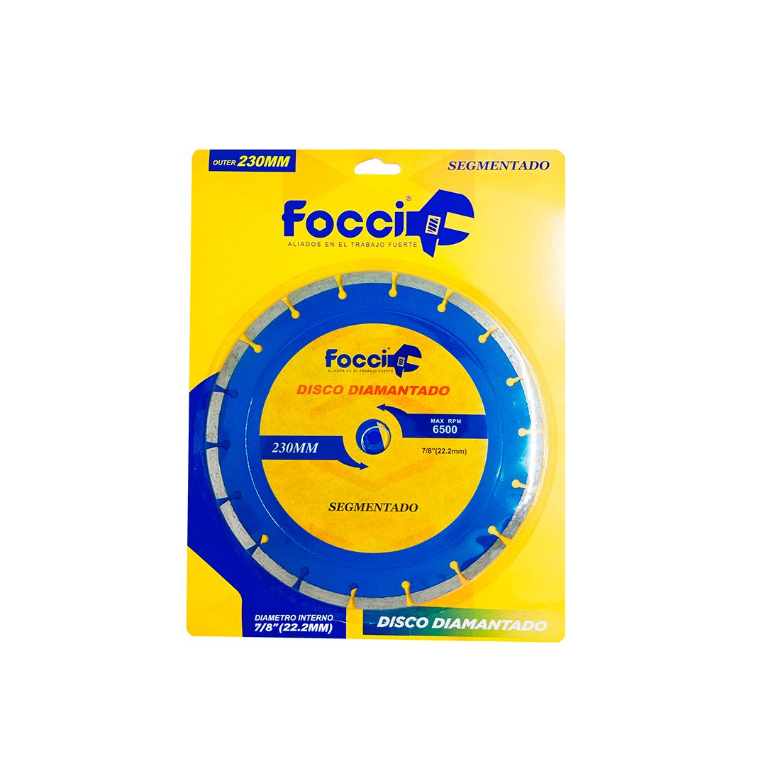 DISCO SEGMENTADO FOCCI