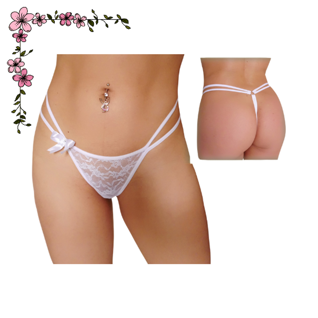 Tanga hilo en encaje