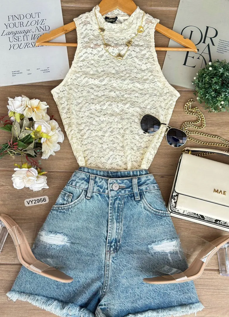 BLUSA LARGA CIZA BLONDA VY2956