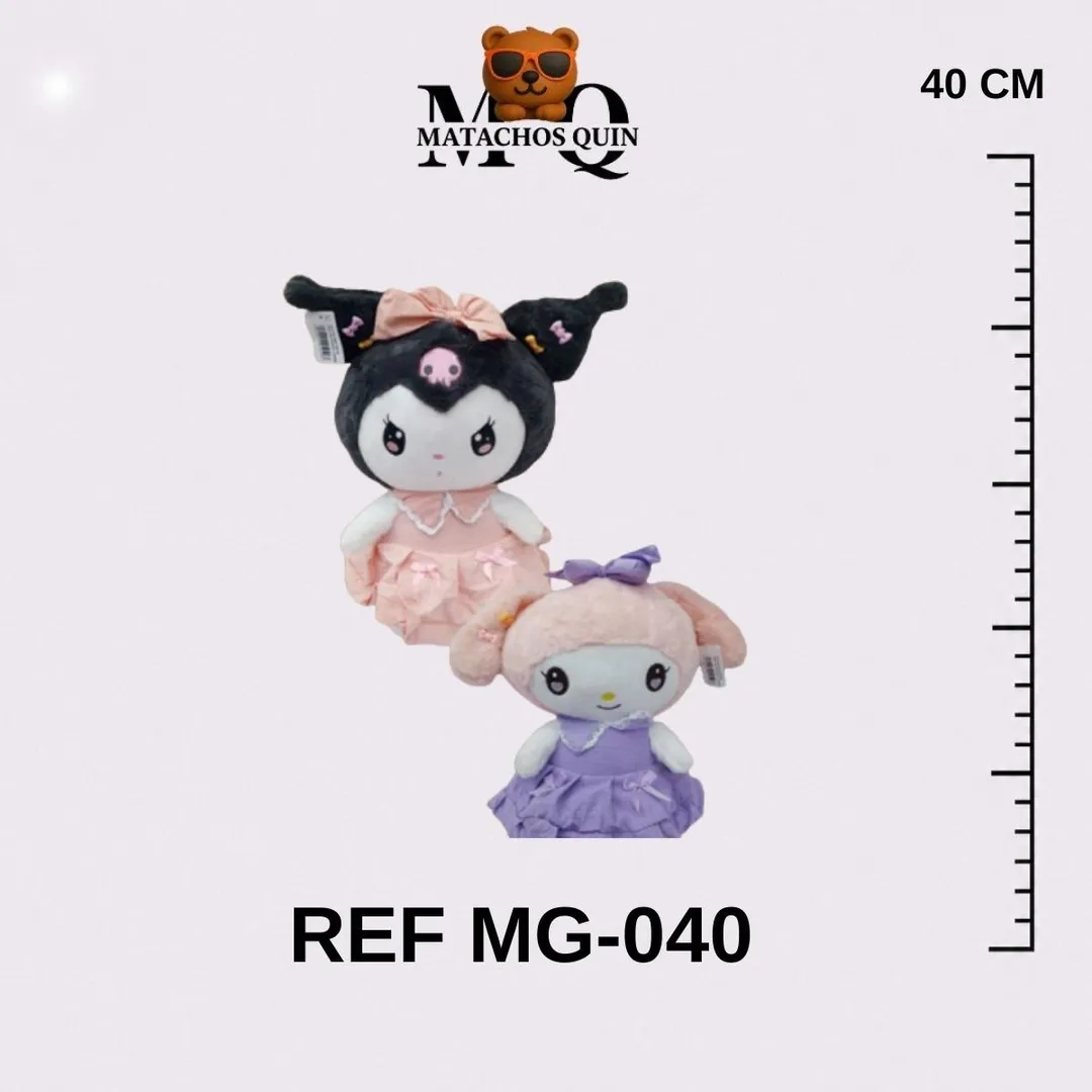KUROMI & MELODY CON VESTIDO 