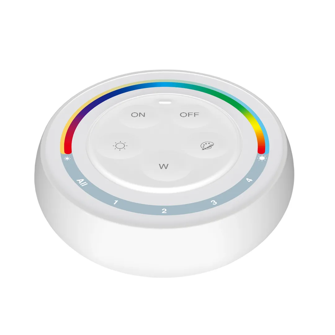 CONTROL REMOTO 2.4GHZ REDONDO BLANCO 