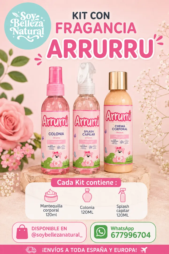 KIT FRAGANCIA ARRURRU
