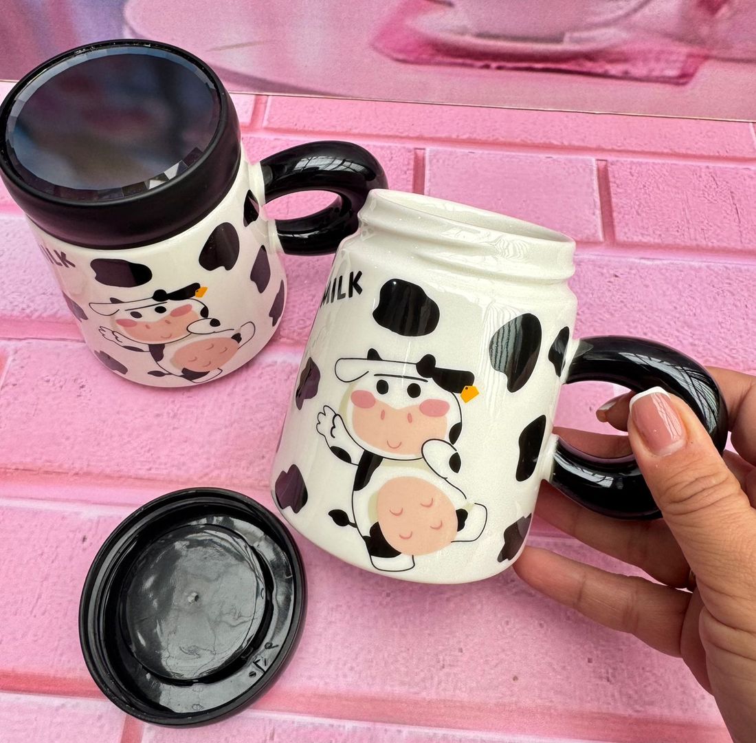 Mug espejo vaquita 