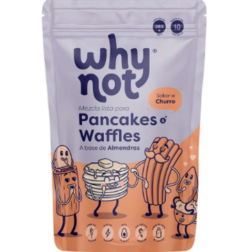 Imagen del producto MEZCLA ALMENDRAS PANCAKE Y WAFFLES SABOR CHURRO PARANICE 
