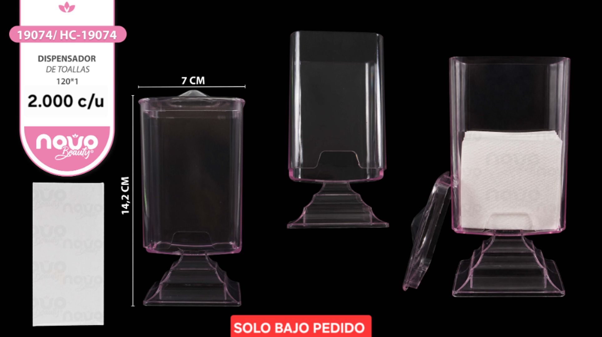 Dispensador de Toallitas
