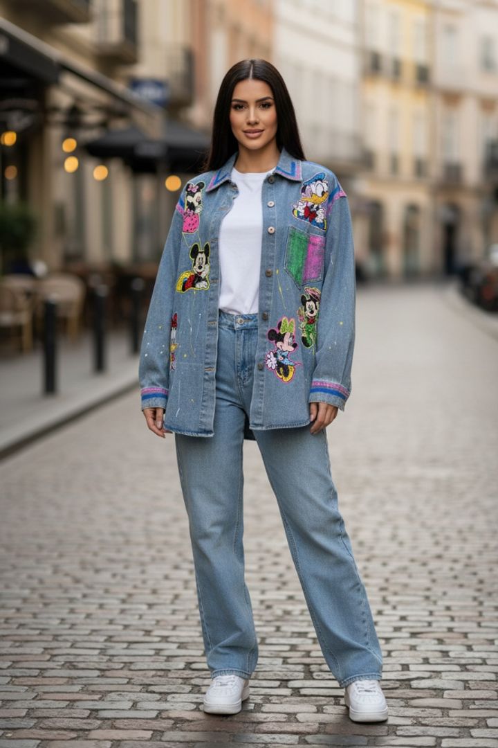 CHAQUETA DEISY DENIM