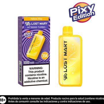 Imagen del producto Lost Mary Yellow Pixy 35.000 Puffs Mt Turbo