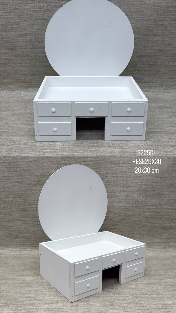 PEINADORA BLANCA CON ARO