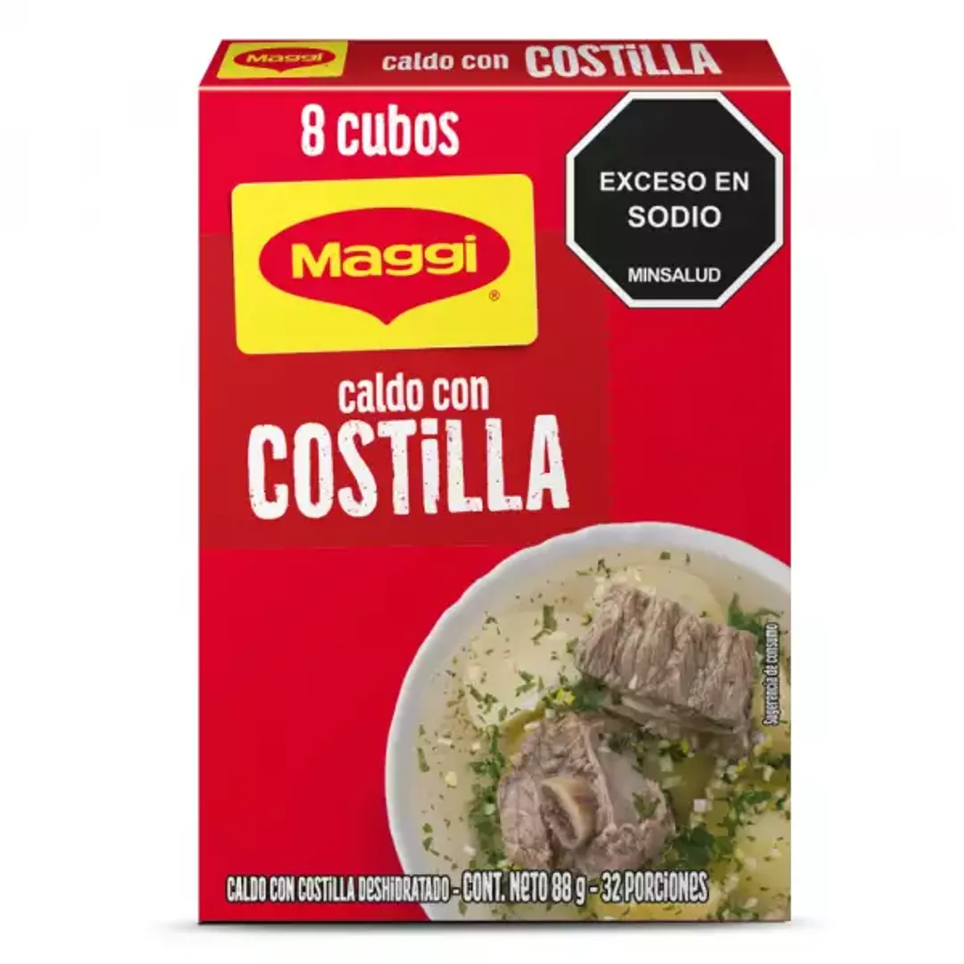 CALDO COSTILLA MAGGI*8 CUBOS