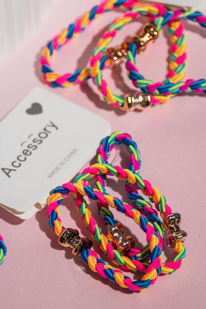 RESORTE TRENZADO COLORES