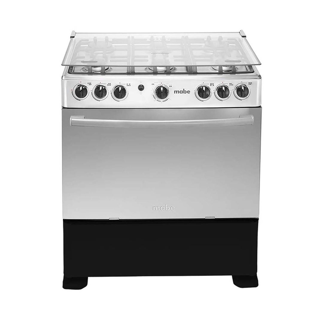 EST MABE 6 PTS GRILL VIDRIO PLANCHA HIERRO FUNDIDO