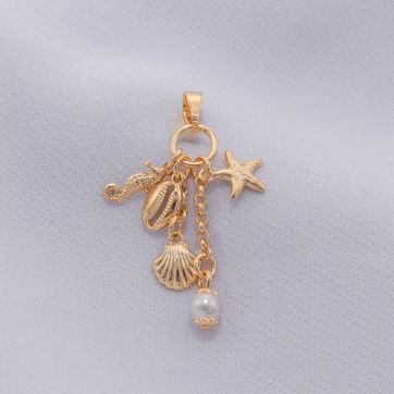 Imagen del producto DIJE AMULETO VIDA MARINA 706455