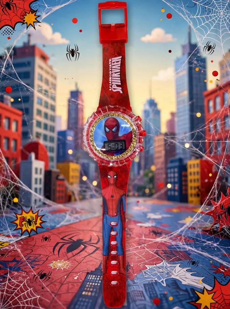RELOJ SPINNER CON LUCES 