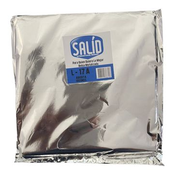 Imagen del producto G. BOLSA METALIZADA ABIERTA L17 A X 100 UND 