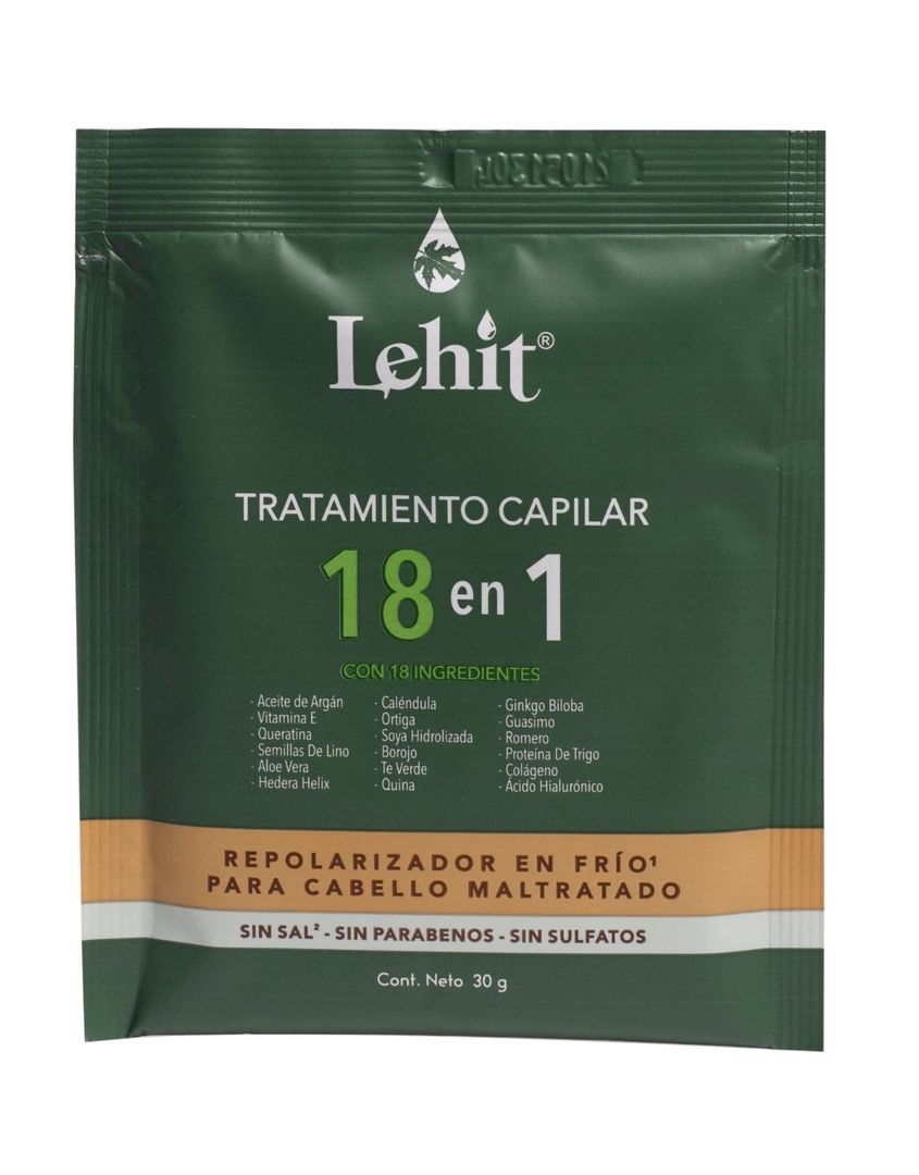 Sashet 18 en 1 Tratamiento Capilar - Repolarizador en Frio