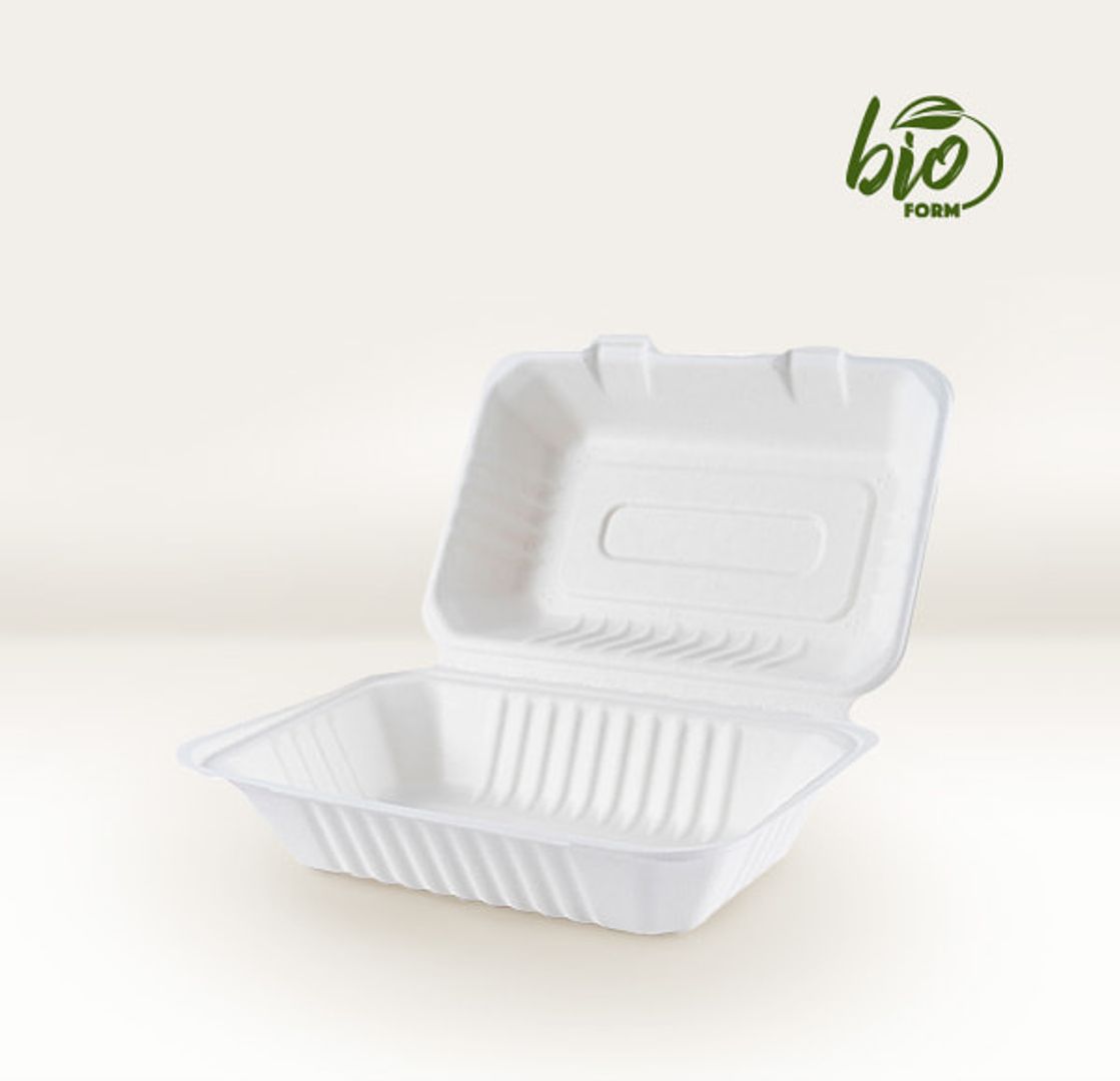   C. PORTA COMIDA J1 BIODEGRADABLE PAQUETE X 50 UND 