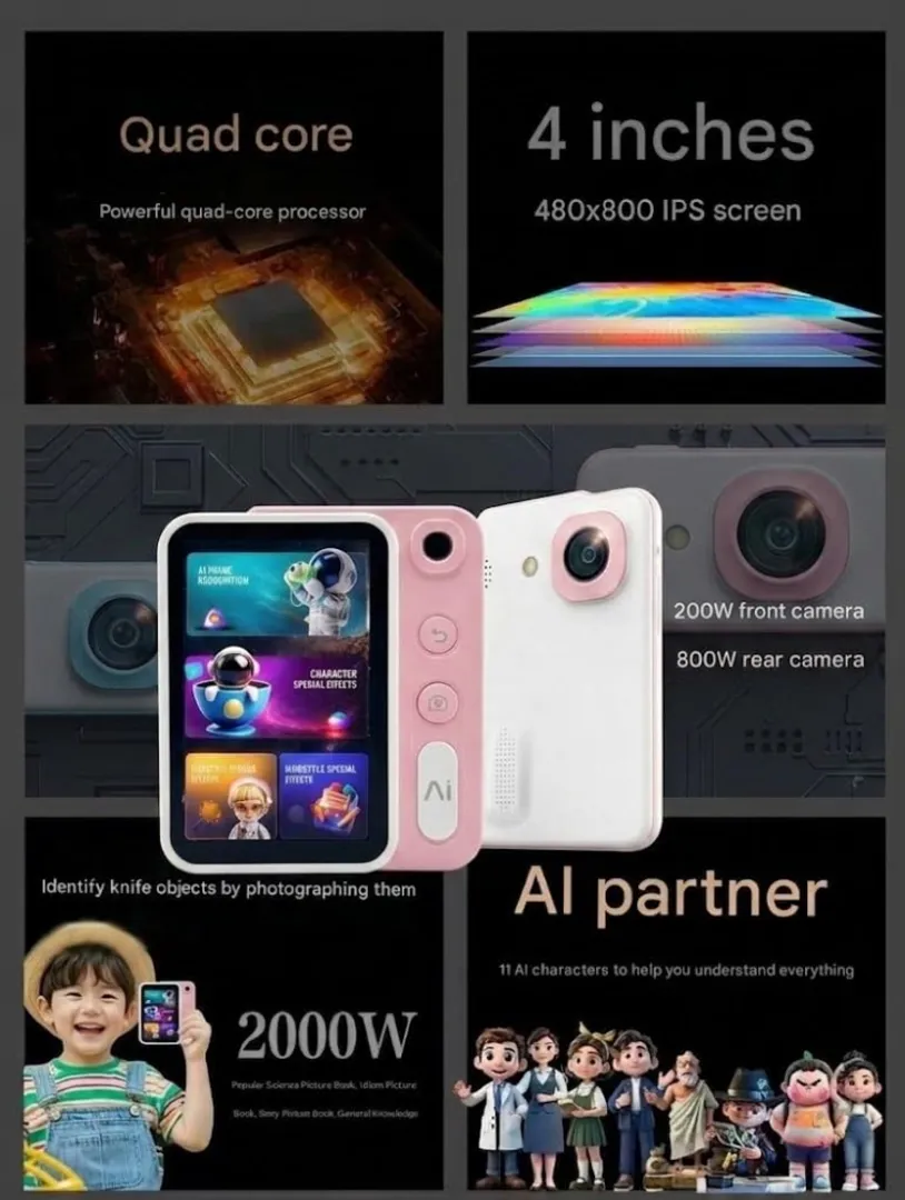 SMARTPHONE PARA NIÑOS CAMARA DIGITAL INFANTIL P6