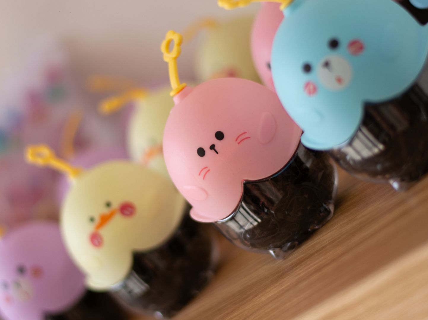 TARRITOS DE LIGAS DE COLORES SURTIDO 