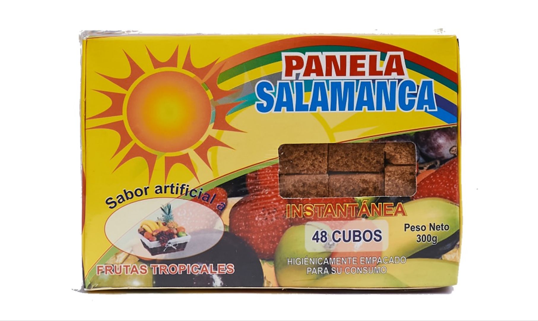 AROMATICA PANELA CUBOS TROPICALES SALAMANCA*300G