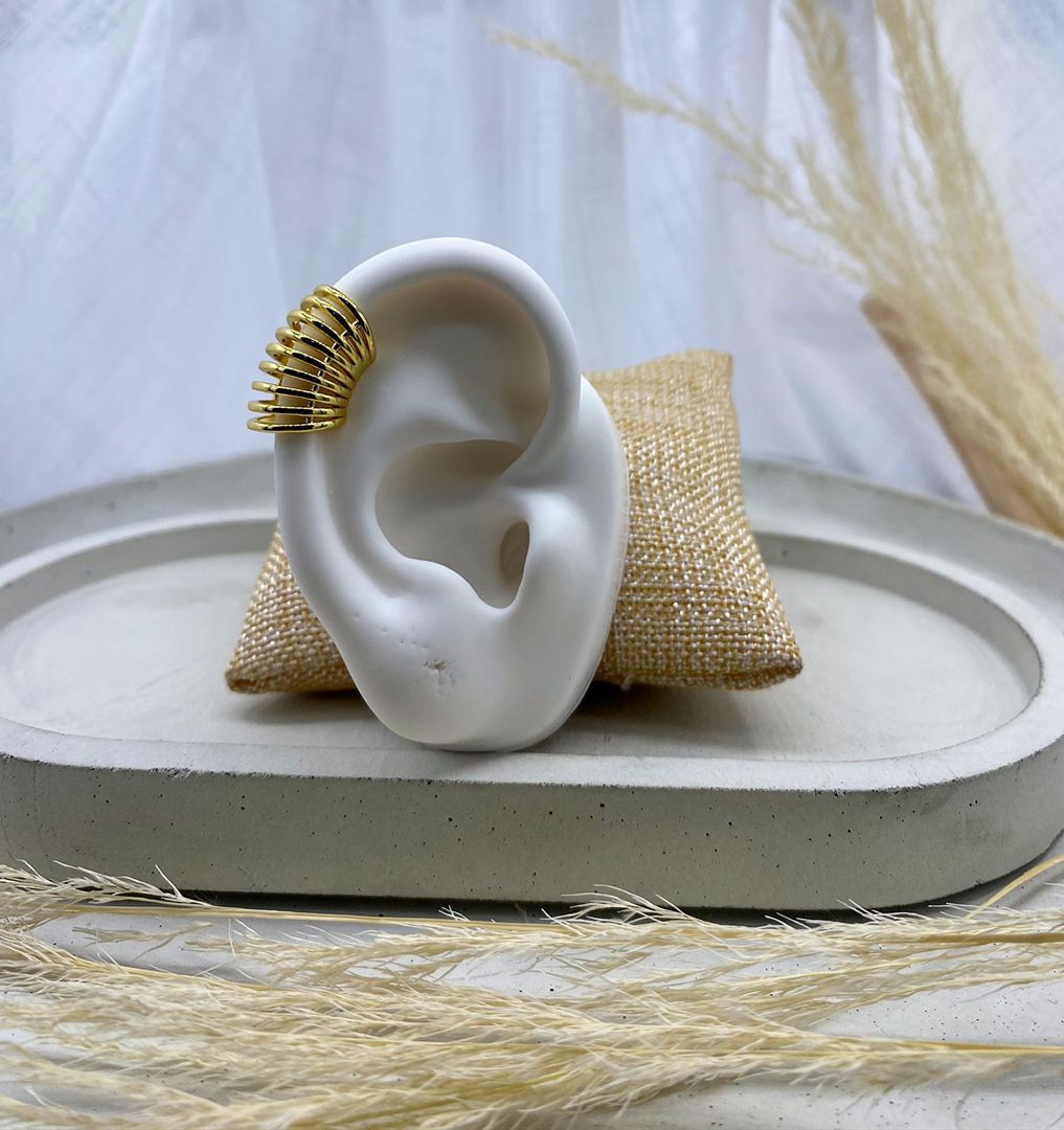 Earcuff dorado, covergold 