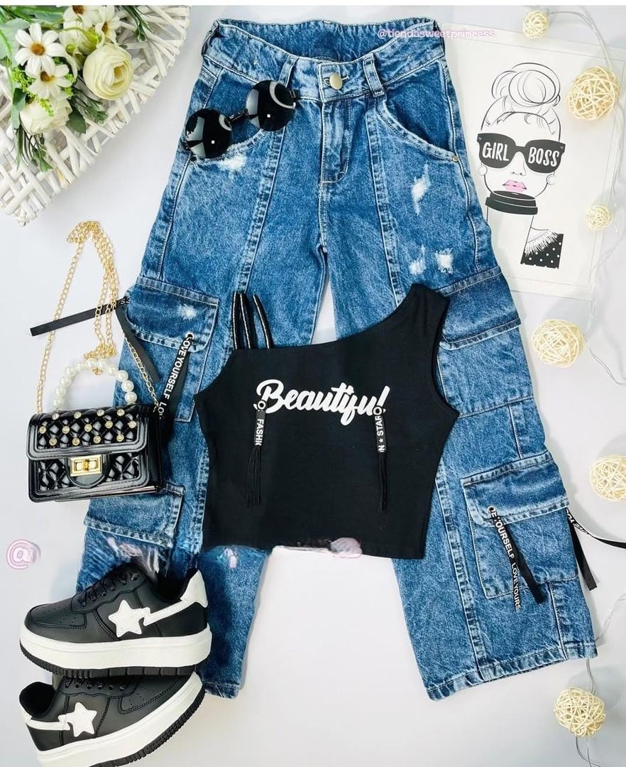 Conjunto dos piezas para niña