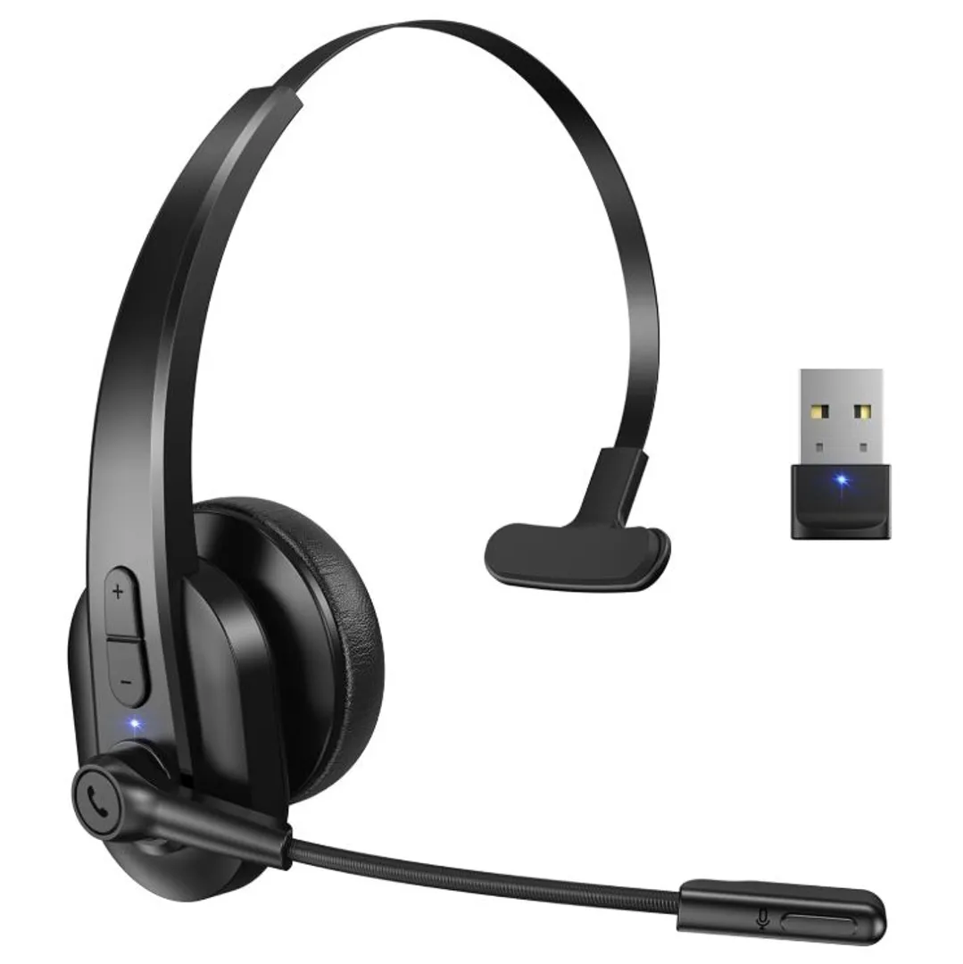 Diadema Sarevile Monoauricular Bluetooth e Inalámbrica con receptor