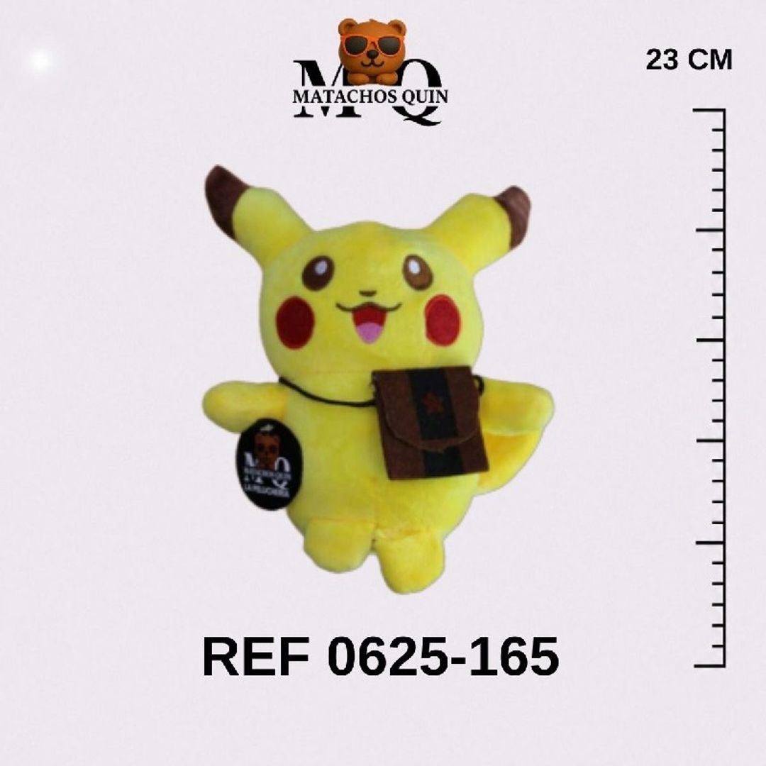 PIKACHÚ CON BOLSITO (POKEMÓN)