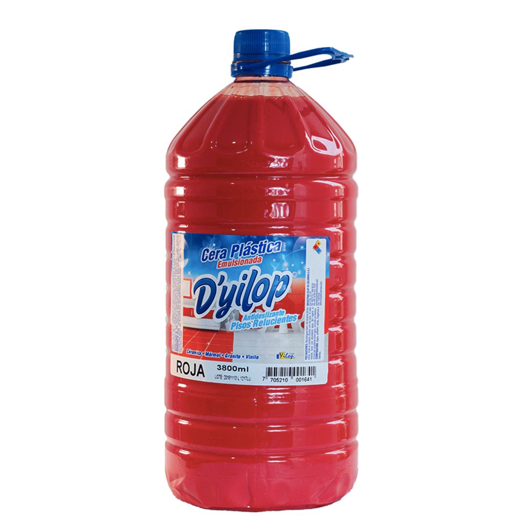 CERA PLÁSTICA YILOP ROJA X 3.800 ML