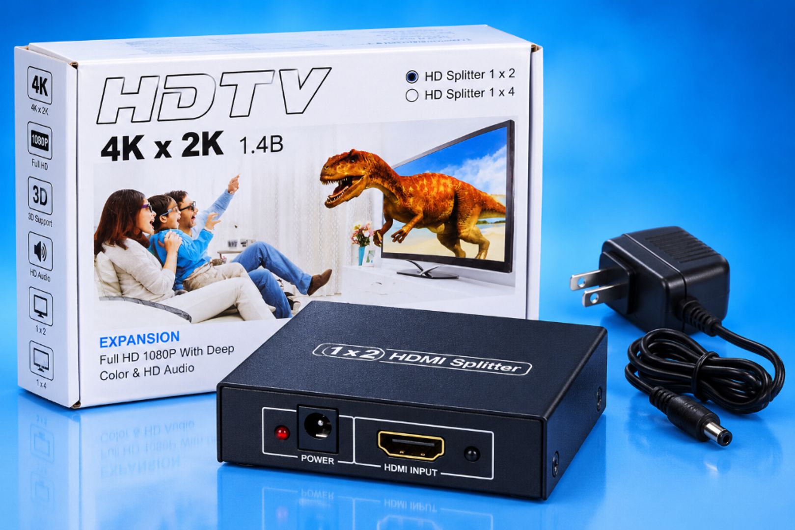 Splitter HDMI 1x2 4K x 2K