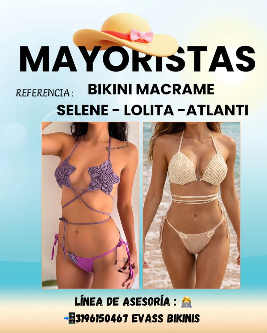 Bikini macramé al por mayor 