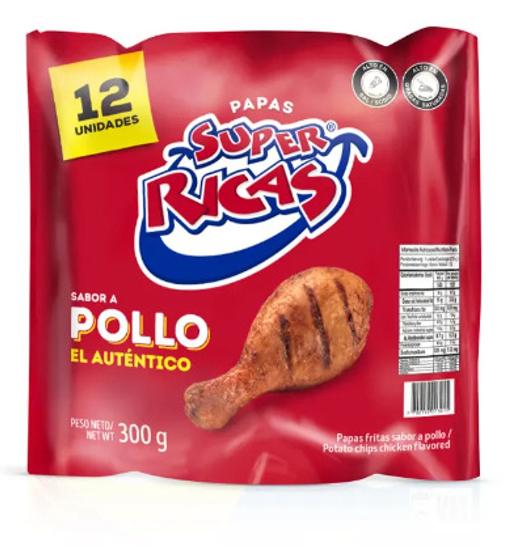 .PACA RIQUILLAS SUPER RICAS*12