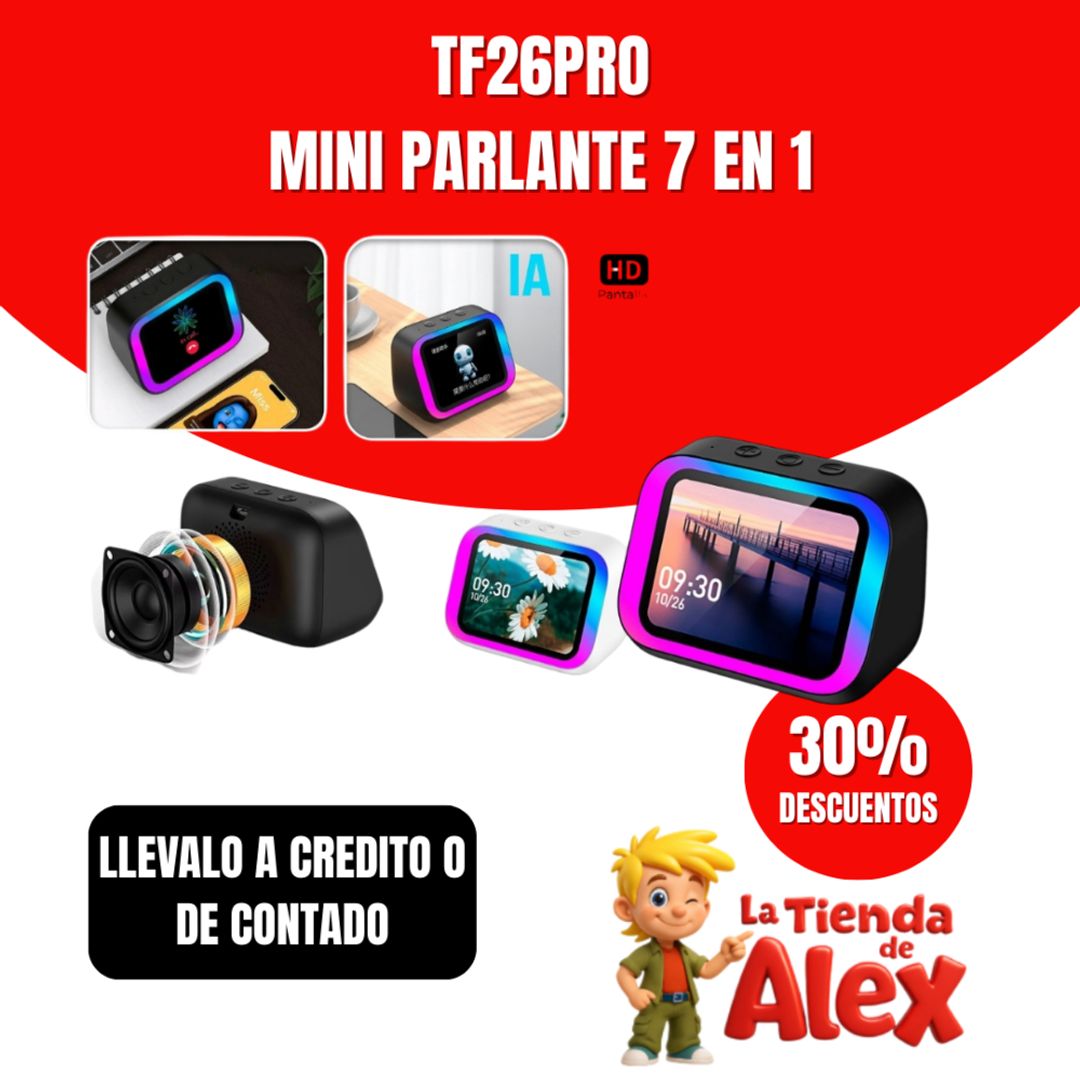 TF26PRO Mini parlante 7 en 1